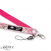 Tour de cou - liberty of london poppy metallic rose