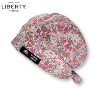 Calot de bloc couvrant - liberty of london poppy metallic rose